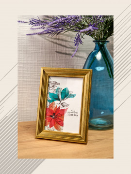 137916/ Рамка 114.2215.11 (10*15) золото