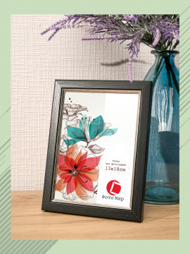 147934/Рамка 120.2114.99 (13*18) черный