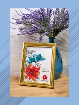 131661/ Рамка 114.2215.11 (15*20) золото