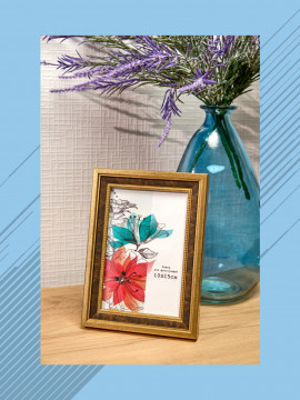 136827/ Рамка 114.2215.18 (10*15) золото бронзой