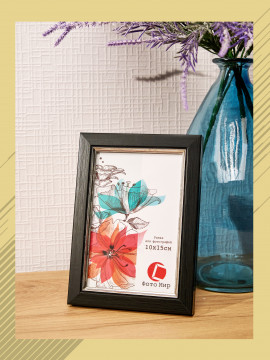 147928/Рамка 120.2114.99 (10*15) черный