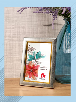 147924/Рамка 120.2114.21 (10*15) серебро