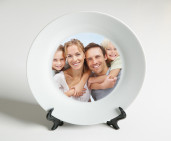 Фото на тарелке