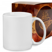 Фотокружка белая/коробка КОФЕ 138050