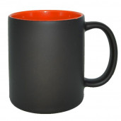 Кружка хамелеон заливка - красная. 350 мл