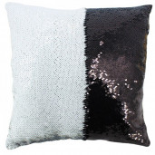 Подушка хамелеон 40Х40 Черный металлик
