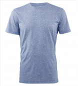 Футболка унисекс, голубая меланж(сублимация)