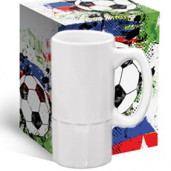 Кружка пивная в подарочной коробке МЯЧ