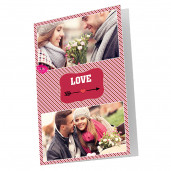 Открытка-книжка А4, верт. (4+4, в раз-е А3)