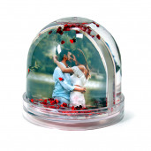 Полусфера с сердечками  под полиграфическую вставку